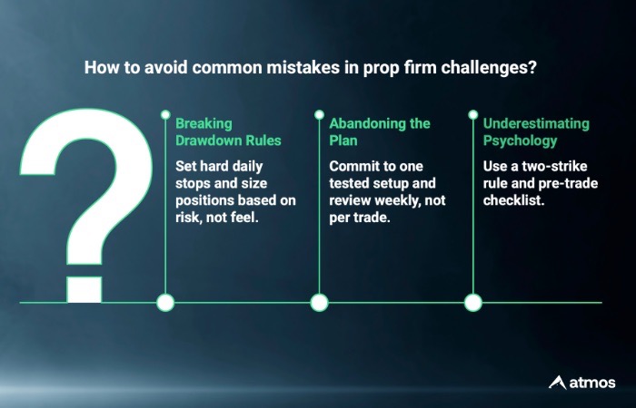 prop firm challenge mistakes