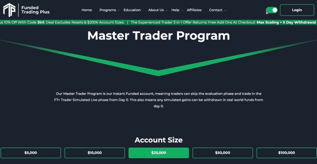 Funded Trading Plus