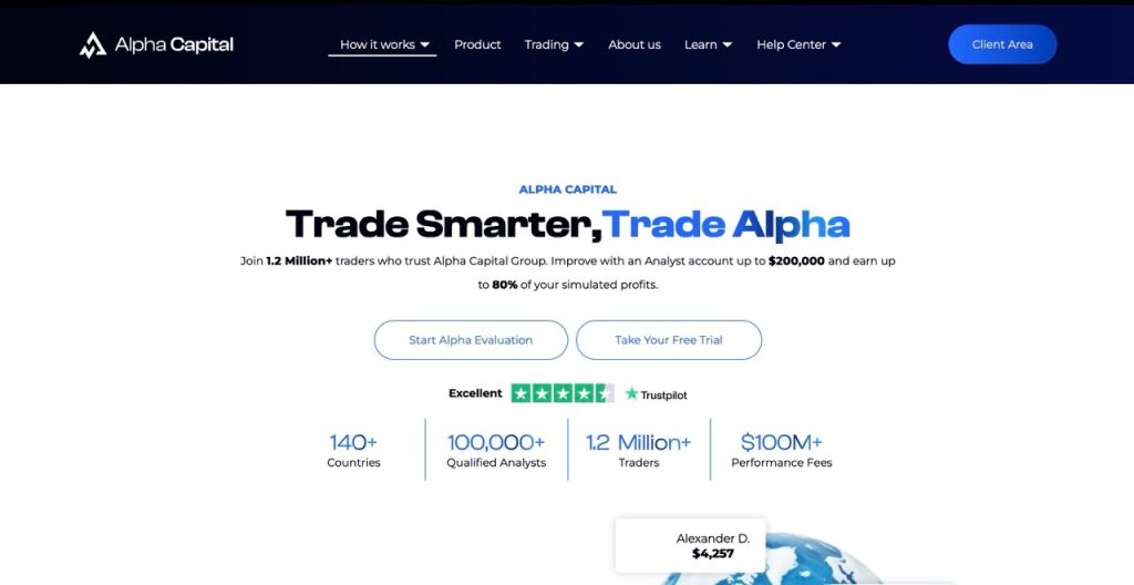 Alpha Capital Group prop firm Malaysia
