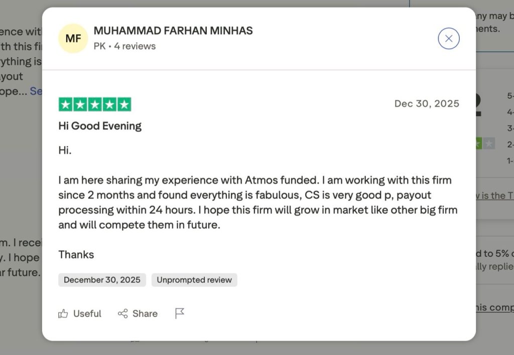 Atmos Funded review