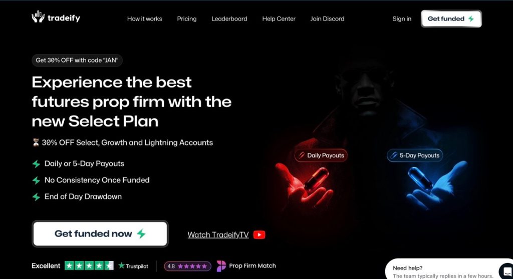 Tradeify - FundingPips alternative
