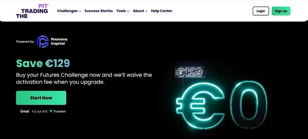 The Trading Pit - Blueberry Funded Alternative