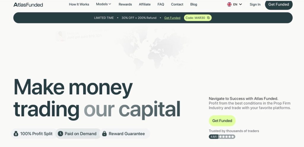 Atlas Funded - FXIFY alternative